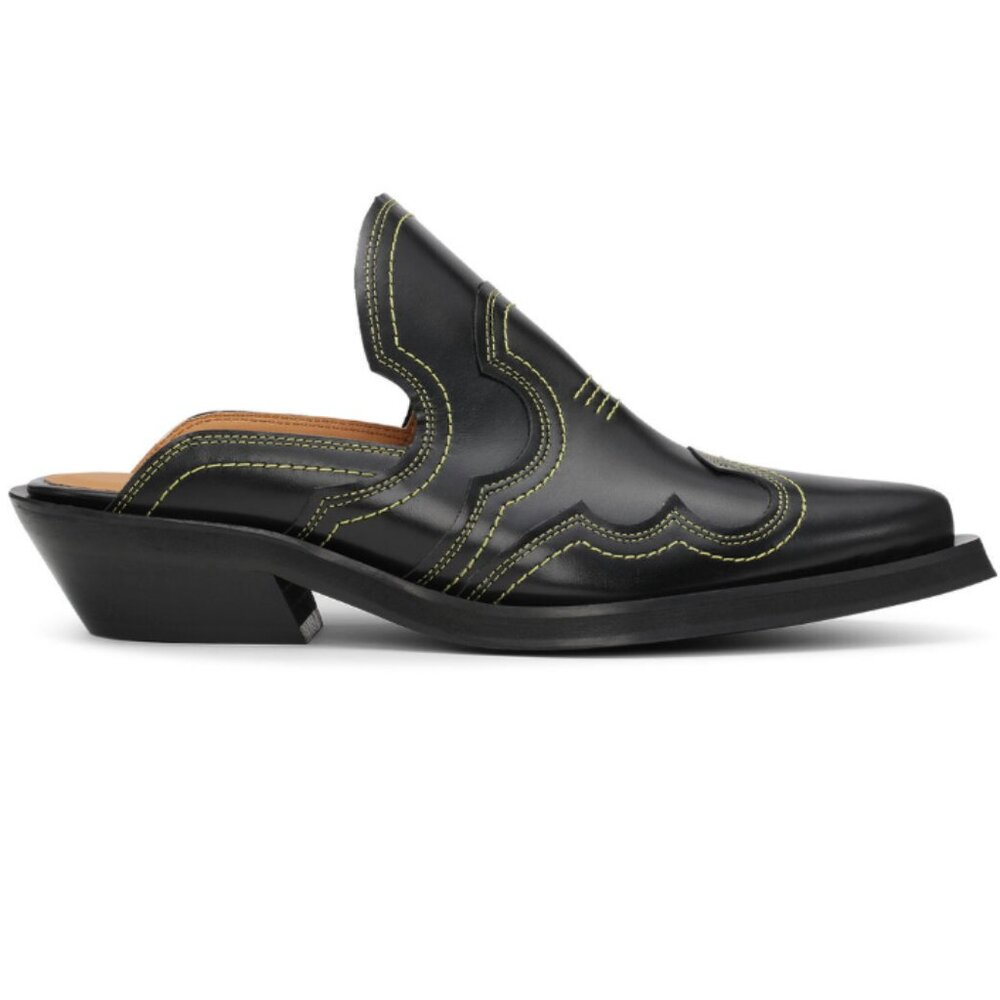 Ganni Western Mules